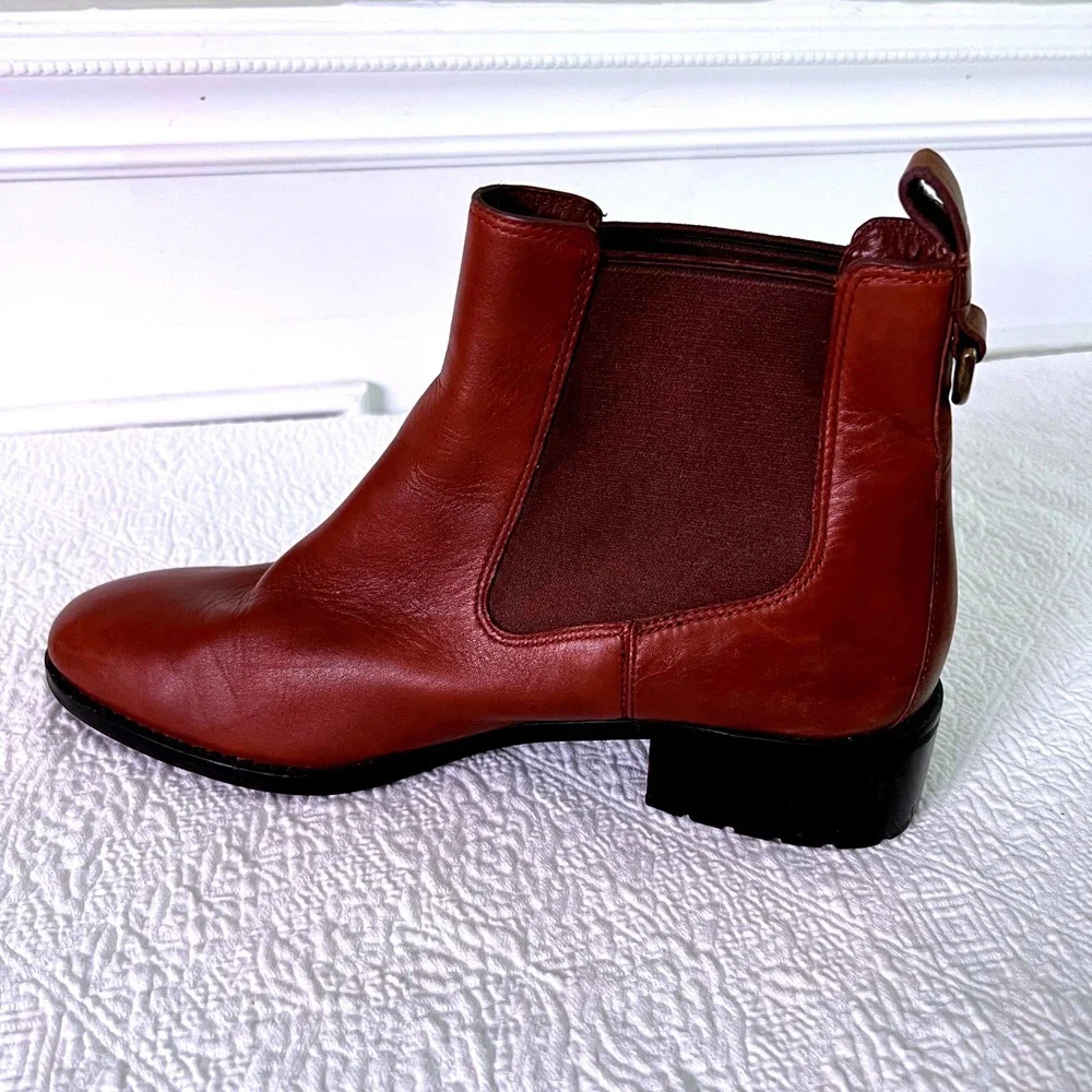 Cole Haan Chelsea Boots 11B Womens Waterproof Leather Brown W00220 Grand.OS